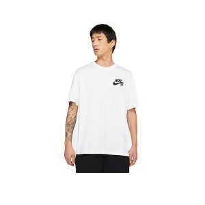 CAMISETA MANGA CORTA HOMBRE M NK SB TEE LOGO LBR - BLACK/(WHITE), M