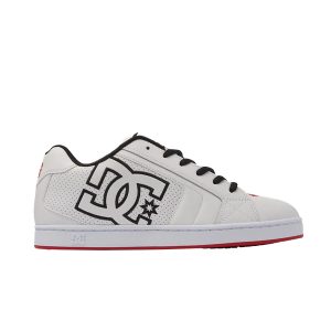 WHITE/BLACK/ATHLETIC RED