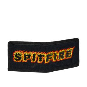 BILLETERAS UNISEX FLAMES SCRIPT BI-FOLD