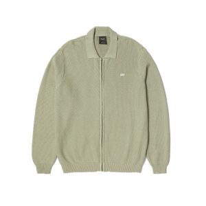 SUDADERAS SIN GORRO UNISEX ANTON ZIP OVERDYED SWEATER