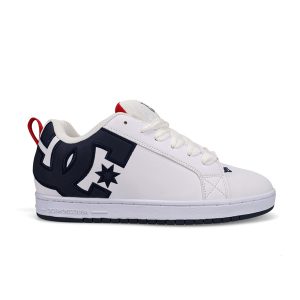 WHITE/NAVY/RED