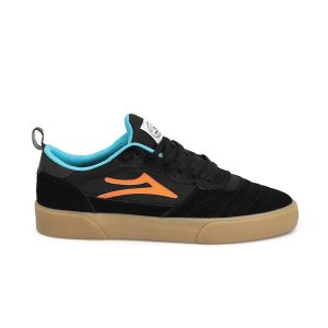 BLACK/MULTI SUEDE