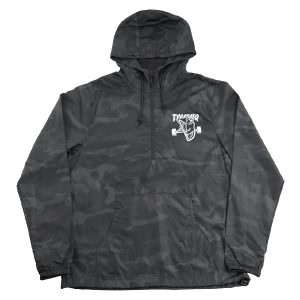 JACKET HOMBRE THRASHER X SPITFIRE-THRASH & B