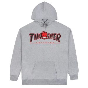 SUDADERAS CON GORRO HOMBRE THRASHER X SPITFIRE-BIG HEAD O