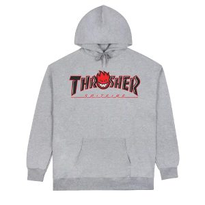 SUDADERAS CON GORRO HOMBRE THRASHER X SPITFIRE-BIG HEAD O