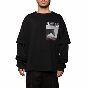 CAMISETA MANGA LARGA HOMBRE HORSES LAYERED