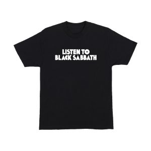 CAMISETA MANGA CORTA HOMBRE LISTEN TO BLACK SABBATH S/S HE